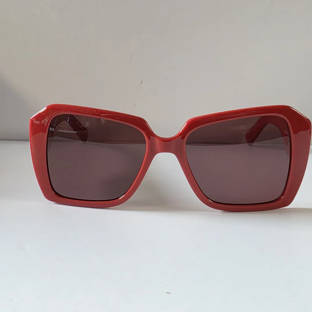 Karl Lagerfeld Red Sunglasses - Picture 2 of 5